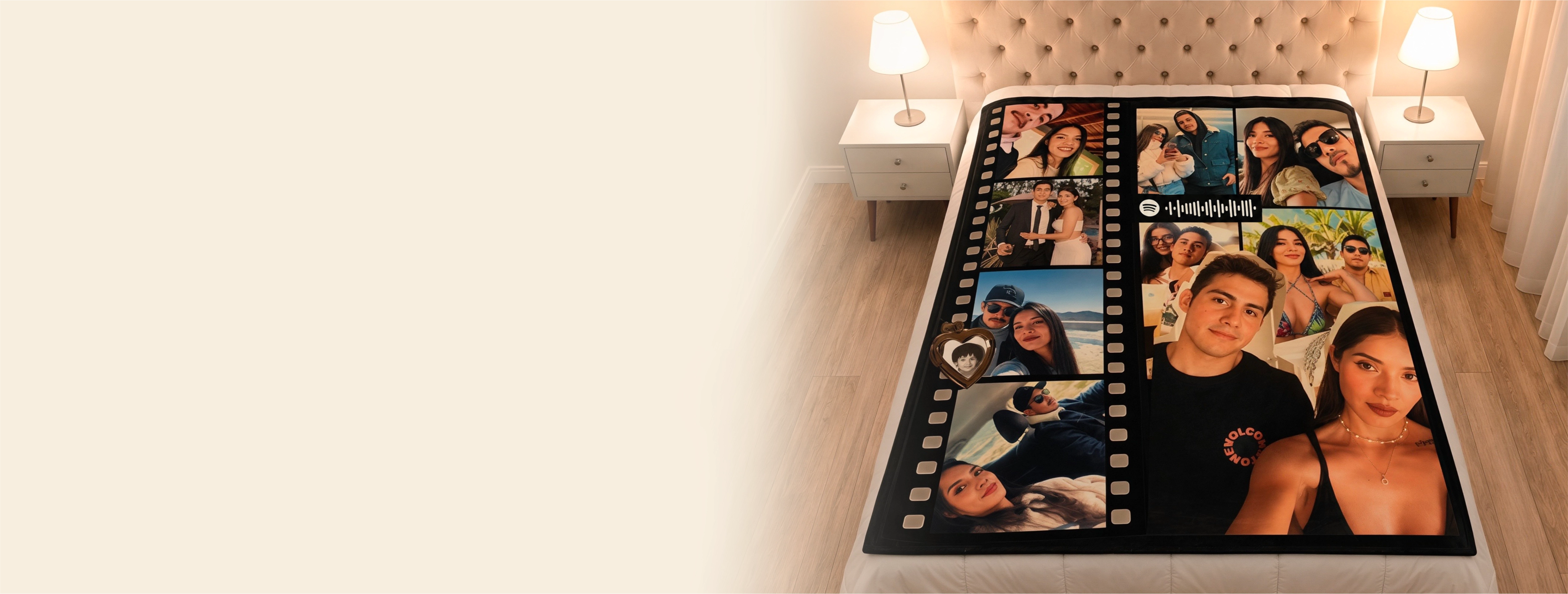 Manta personalizadas Be Love